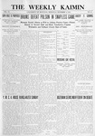 The Weekly Kaimin, November 9, 1911
