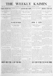 The Weekly Kaimin, January 18, 1912 by University Press Club of the University of Montana