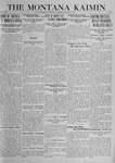 The Montana Kaimin, October 14, 1919 by Associated Students of the State University of Montana