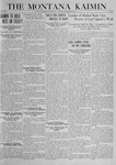 The Montana Kaimin, December 16, 1919 by Associated Students of the State University of Montana