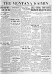 The Montana Kaimin, January 20, 1920