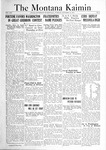 The Montana Kaimin, October 18, 1921