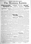 The Montana Kaimin, November 15, 1921 by Associated Students of the State University