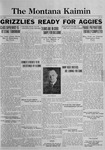 The Montana Kaimin, November 10, 1922
