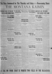 The Montana Kaimin, September 30, 1924 by Associated Students of the University of Montana