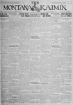 The Montana Kaimin, October 30, 1925