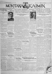 The Montana Kaimin, September 27, 1929