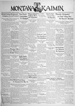 The Montana Kaimin, May 3, 1938 by Associated Students of Montana State University