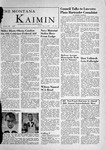 The Montana Kaimin, May 11, 1956