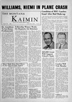 The Montana Kaimin, May 25, 1956