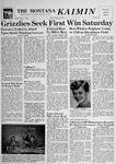 The Montana Kaimin, October 19, 1956