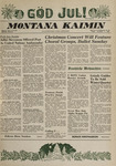 Montana Kaimin, December 9, 1960