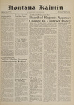 Montana Kaimin, April 12, 1961