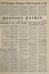 Montana Kaimin, May 16, 1967