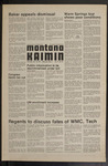 Montana Kaimin, January 16, 1975 by Associated Students of the University of Montana