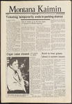 Montana Kaimin, October 7, 1986 by Associated Students of the University of Montana