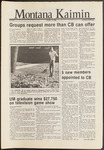 Montana Kaimin, October 16, 1986 by Associated Students of the University of Montana