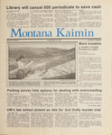 Montana Kaimin, April 23, 1987 by Associated Students of the University of Montana