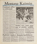Montana Kaimin, January 12, 1988