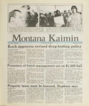Montana Kaimin, April 26, 1988 by Associated Students of the University of Montana