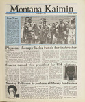 Montana Kaimin, May 3, 1988