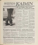 Montana Kaimin, March 2, 1989