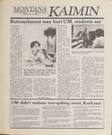 Montana Kaimin, April 27, 1989