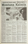 Montana Kaimin, March 15, 1991