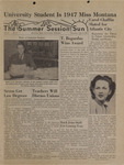 Summer Session Sun, July 3, 1947 by Students of Montana State University, Missoula