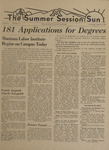 Summer Session Sun, August 2, 1951