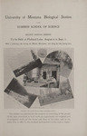 Biological Station Summer Session, 1900