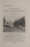 Biological Station Summer Session, 1906