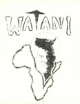 Watani, April 1971 by University of Montana Black Student Union