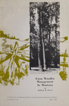 Farm Woodlot Management in Montana by William R. Pierce