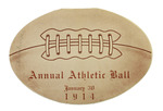 Athletic Ball dance card by University of Montana--Missoula.