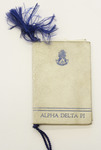 Alpha Delta Pi Dance Card by University of Montana--Missoula.