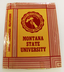 RG94-071: Montana State University Book Cover by University of Montana--Missoula.