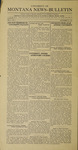 University of Montana News-Bulletin, September 1914 by State University of Montana (Missoula, Mont.)