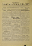 University of Montana News-Bulletin, November 1914 by State University of Montana (Missoula, Mont.)