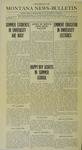 University of Montana News-Bulletin, July 1915 by State University of Montana (Missoula, Mont.)