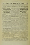 University of Montana News-Bulletin, October 1915 by State University of Montana (Missoula, Mont.)