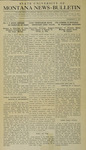 State University of Montana News-Bulletin, November 1917 by State University of Montana (Missoula, Mont.)