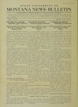 State University of Montana News-Bulletin, July 1918 by State University of Montana (Missoula, Mont.)