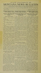 State University of Montana News-Bulletin, February 1919 by State University of Montana (Missoula, Mont.)