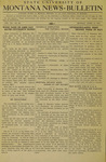 State University of Montana News-Bulletin, April 1921 by State University of Montana (Missoula, Mont.)