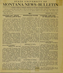 State University of Montana News-Bulletin, May 1921 by State University of Montana (Missoula, Mont.)