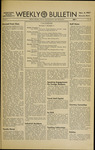 Montana State University Weekly Bulletin, November 1957 by Montana State University (Missoula, Mont.)