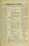 Montana State University Weekly Bulletin, May 1958 by Montana State University (Missoula, Mont.)