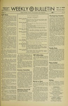 Montana State University Weekly Bulletin, November 1958 by Montana State University (Missoula, Mont.)