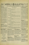 Montana State University Weekly Bulletin, March 1960 by Montana State University (Missoula, Mont.)